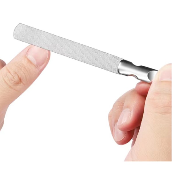Neglefil i rustfrit stål Silver Silver