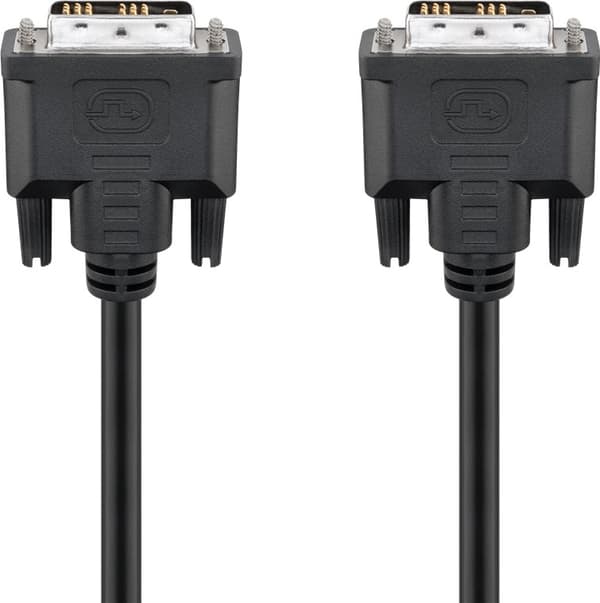 DVI-D Full HD -kaapeli Single Link, niklattu
