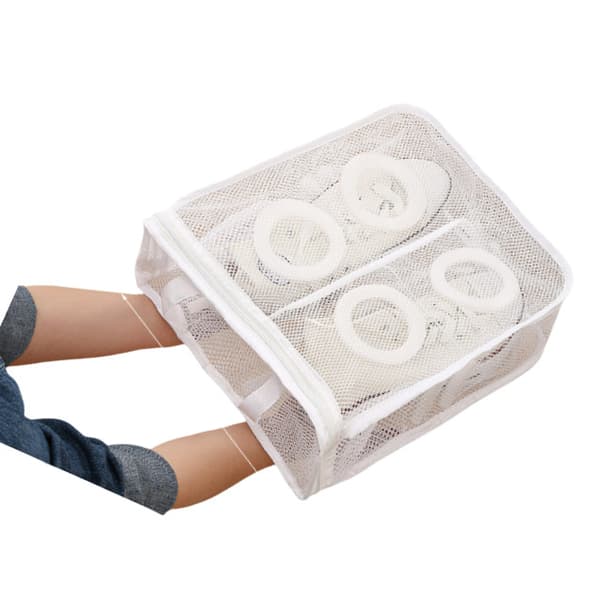 Mesh Vasketøjspose til Sko, Vaskemaskine Safe Protector L L