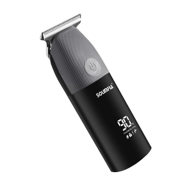 Bärbar Mini Elektrisk Hårklippare med LCD-Display & USB Type-C Laddning