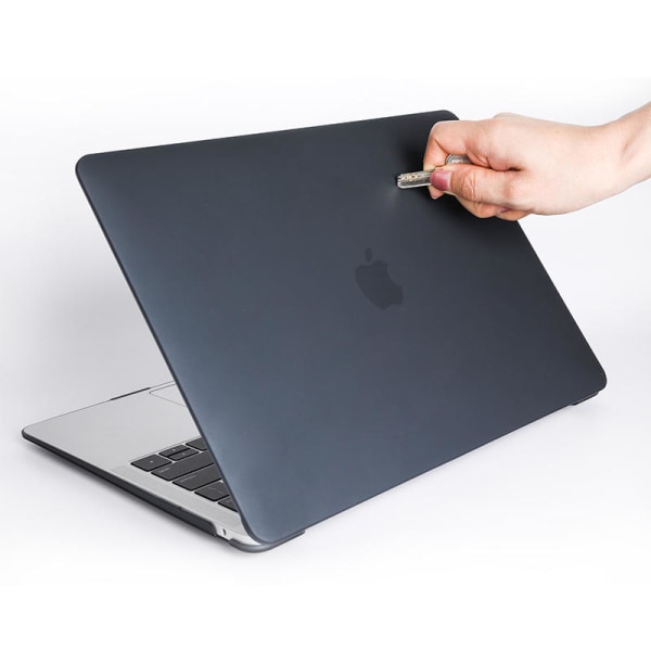 Laptopskal med tangentbordsskydd och dammplugg Svart  Macbook Ai Svart
