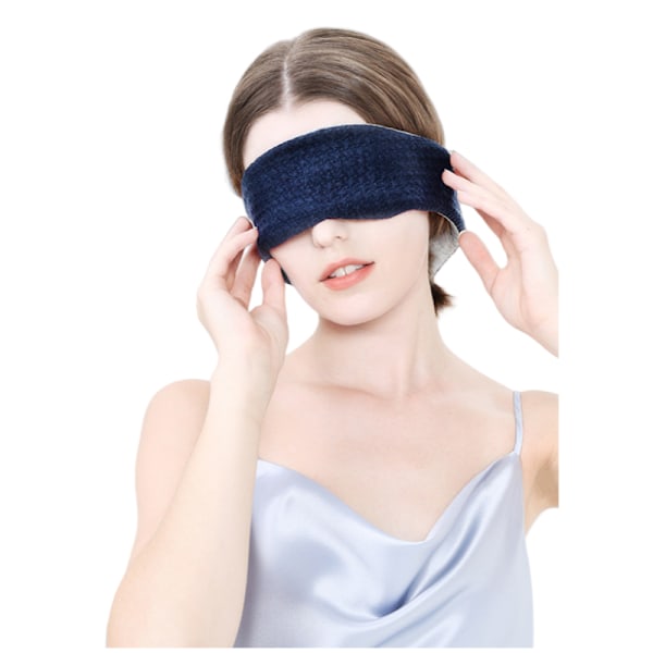 Sovmask för 360° Totalt Mörker Mörkblå