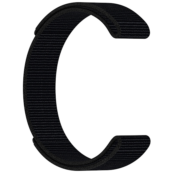 Klockarmband i Nylon för Garmin 20mm Svart
