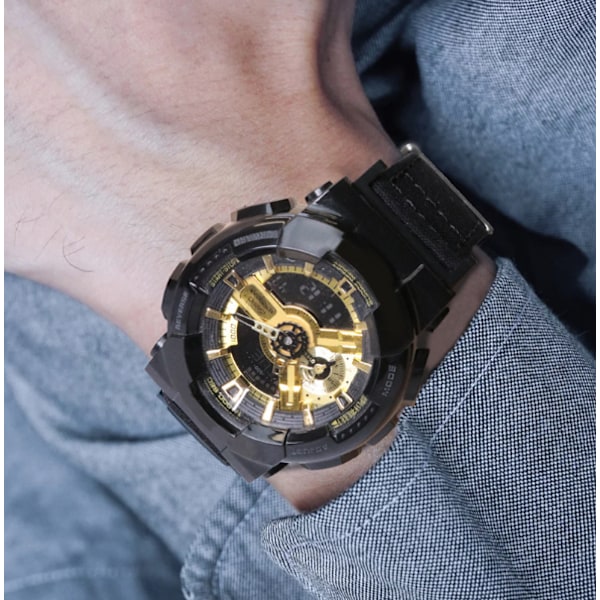 Casio G-Shock Series Canvas klockarmband Svart