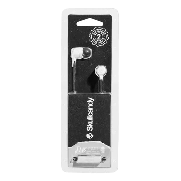 Hörlur In-Ear JIB 3,5mm Mic Vit/Svart