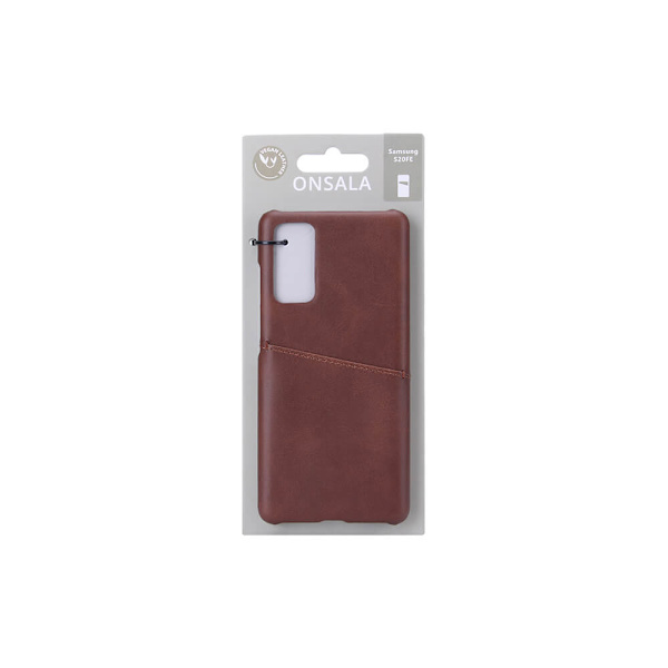 Mobilskal Kortfack Brun - Samsung S20FE 5G / S20FE 4G