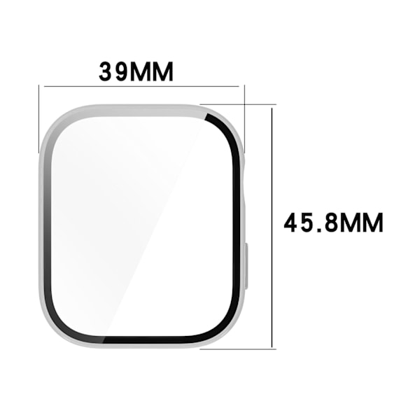 Etui til Huawei Watch Fit 3 Gennemsigtig