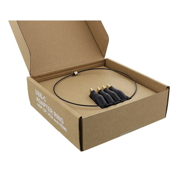 USB-C ADAPTER RING, mDP, DP, VGA, HDMI
