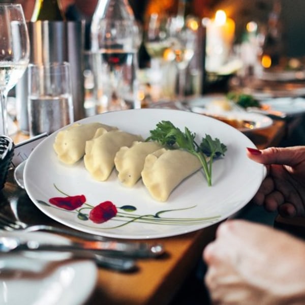 Form för dumpling / ravioli / piroger Rostfritt stål