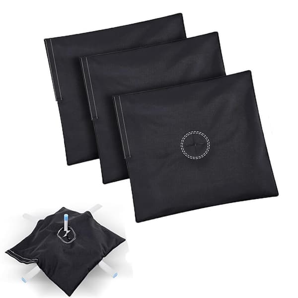 3-pack flaggsandsäckar: Säkra dina flaggor enkelt