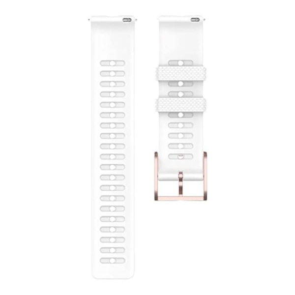 Bowener GRIT X Soft Silikone Armbånd Urrem til Samsung Galaxy Watch 20mm Samsung Galaxy Watch 5/Samsung Galaxy Watch 5 p Hvid