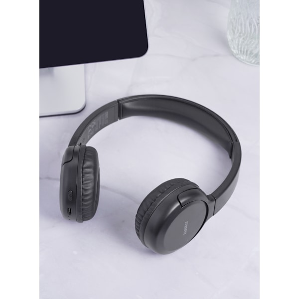 BT210 Bluetooth headphones, mic, foldable, black