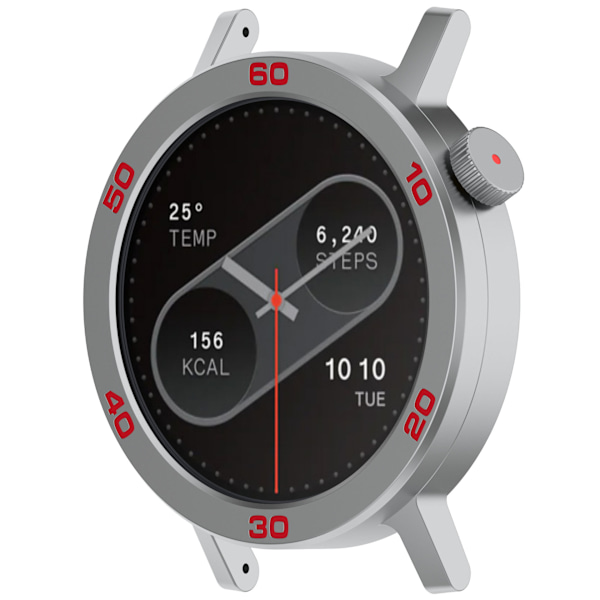Klockfodral & Skärmskydd för CMF Watch Pro2 Silver
