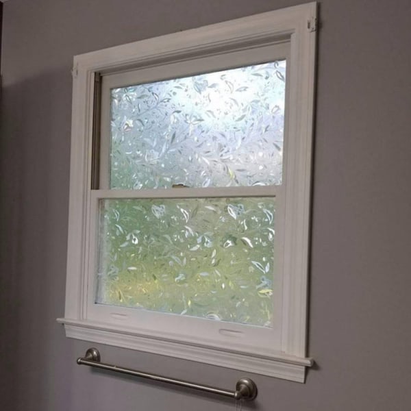 Himmeä ikkunakalvo yksityisyyden suojaamiseksi Monivärinen 100x45 cm