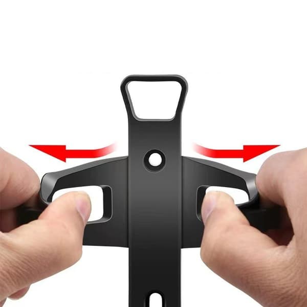 Quick Release Strap Cykel Flaskhållare - Multifunktionell Vattenkoppshållare, Säker och Justerbar för Alla Cyklar