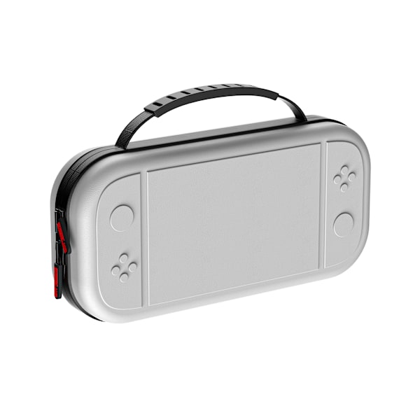 Suurikokoinen valkoinen PU-kantolaukku Switch 2 -konsolille