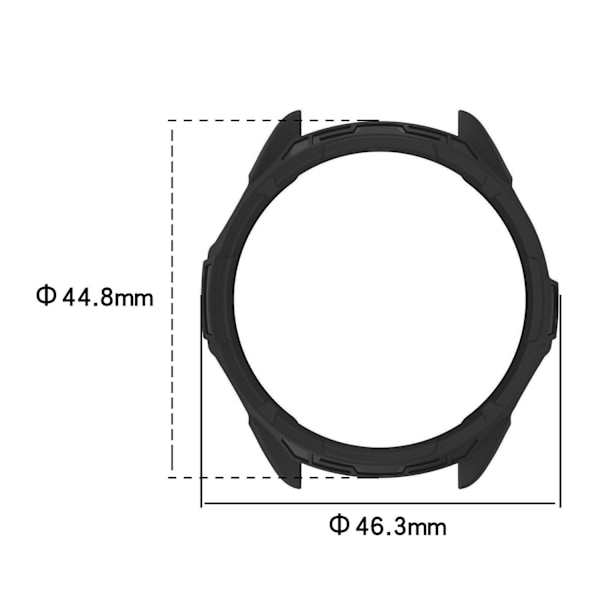 Skyddande Klockfodral för Garmin Epix Pro 47mm /Fenix 7 PRO /Fenix7 Svart