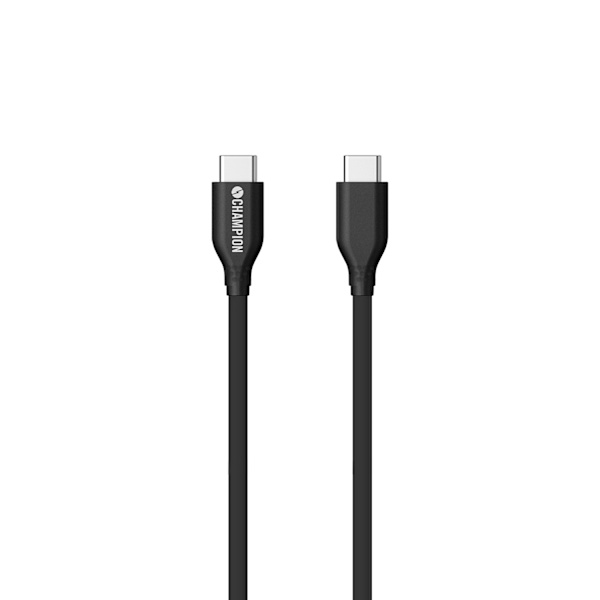 Champion USB-C Kabel 60W 2m Svart