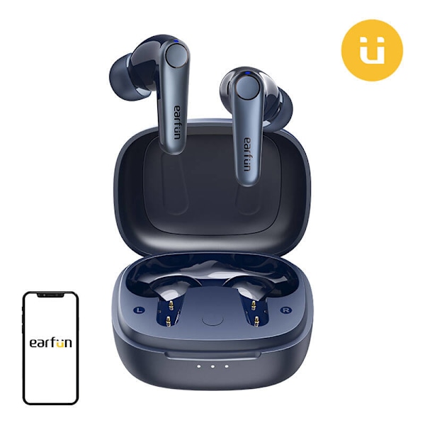 Hörlurar TWS EarFun Air Pro 3, ANC (blå)