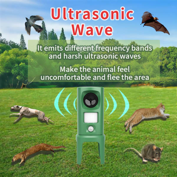 Multifunktionell Ultrasonic Rodent Repeller