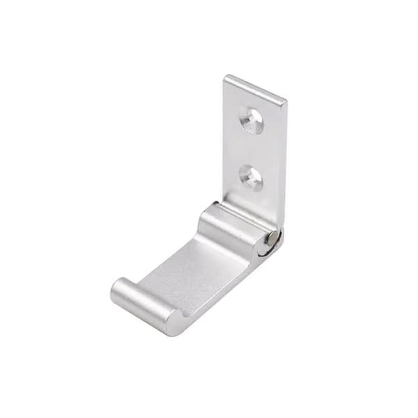 Vikbar Klädkrok - Liten Silver - 2-pack