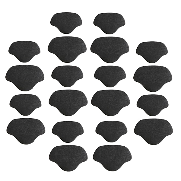 INF Kantapään suoja/korjauspaikat kenkien korjaukseen 2 kokoa 10 paria Musta
