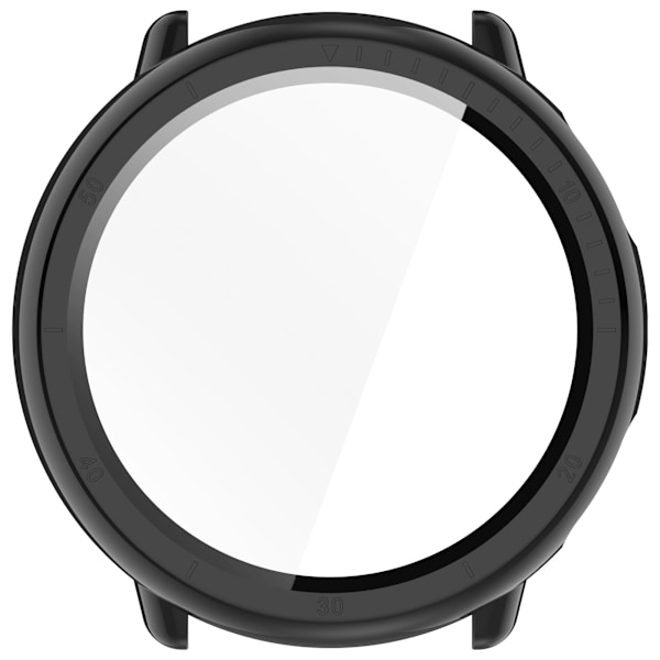 Amazfit Active2 beskyttelsesetui med integreret skærmbeskytter Sort