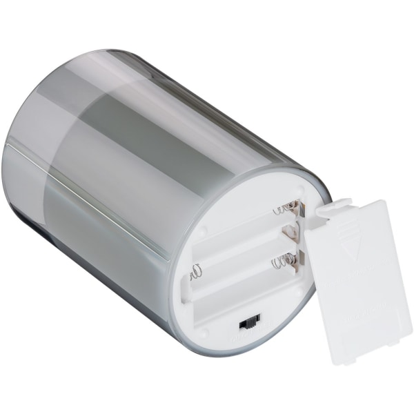 Goobay LED äkta vaxljus i glas, 7,5 x 10 cm