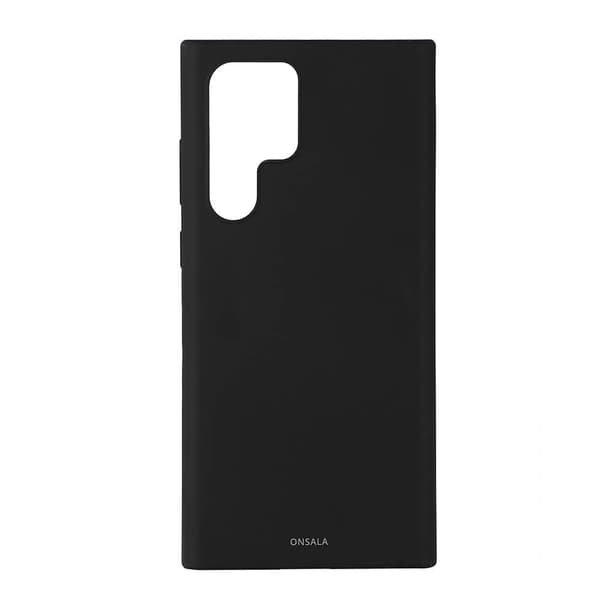 Mobilcover Silikone Black - Samsung S22 Ultra