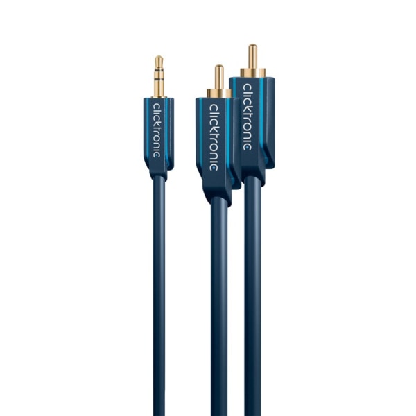 3,5 mm AUX till RCA-adapterkabel, stereo