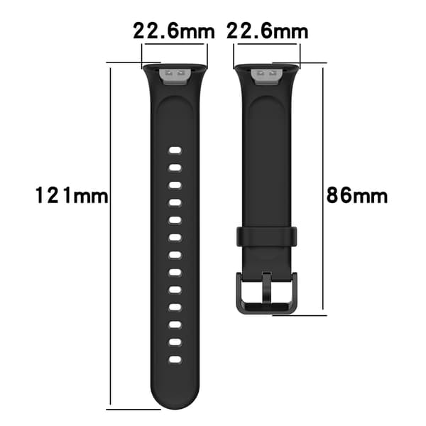 Udskiftningsurrem til Xiaomi Mi Band 7 Pro Black Black