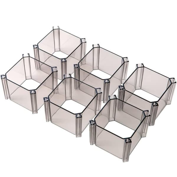 6-delat bikakeformat underklädesställ Transparent Transparent