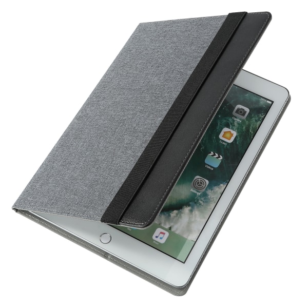 Slim Folio-tabletstativ i PU-læder, tabletbetræk 21.5x14.5 cm