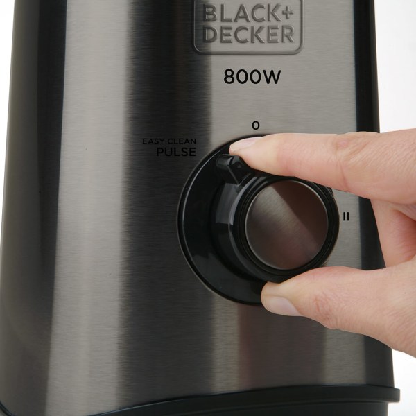 BLACK+DECKER Mixer 800W Borstat Stål