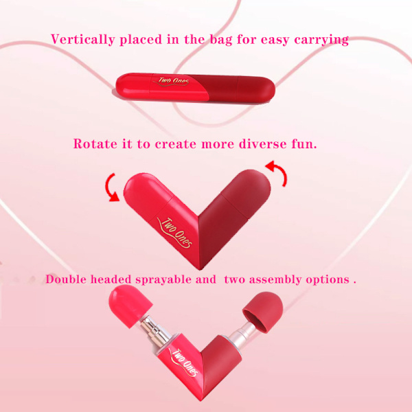 Bärbar parfymflaska (5ML+5ML)
