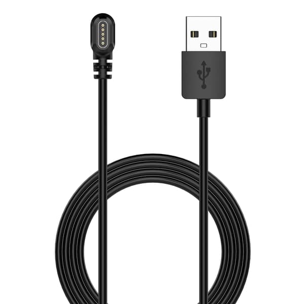 Smart Watch Oplader til Falcon (A2029) - 100cm Sort Kabel