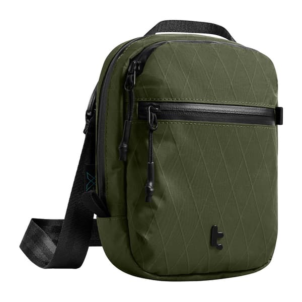Tomtoc Aviator-T37 rejsetaske med skulderrem i VX21 X-Pac®, grøn