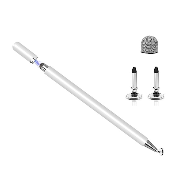Stylus-Penna med Fiberspets Vit