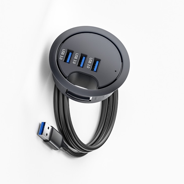 USB 3.0 3-Porttinen Hubi: Laajenna Liitettävyyttäsi
