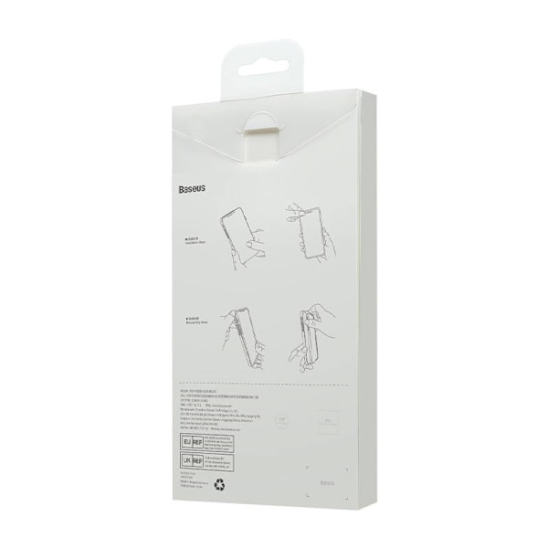 Baseus Liquid Silica Gel Fodral för iPhone 14 Pro (Fläderbär)+ härdat glas + rengöringskit
