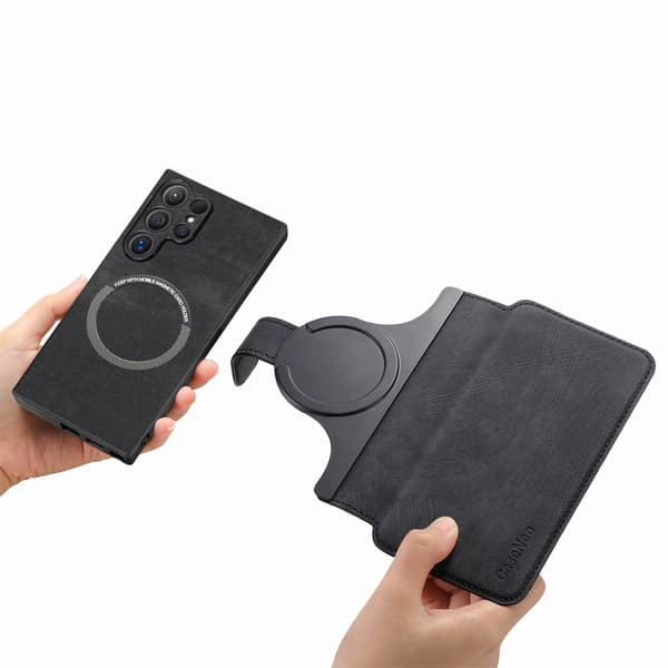 Magnetisk etui til Samsung - Sort Samsung Galaxy A25