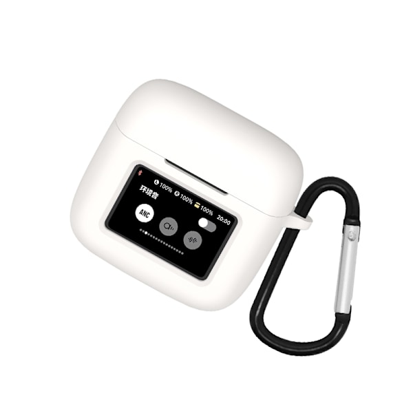 Beskyttende silikoneetui til JBL Tour Pro 3 Hvid
