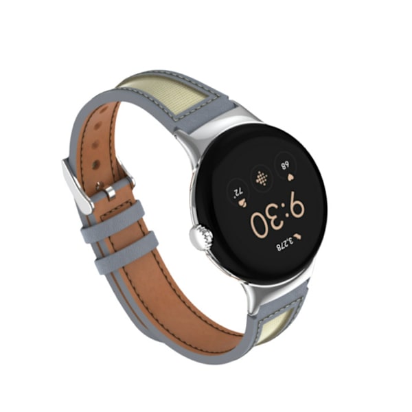 Patchwork Google Pixel Watch Band Grå