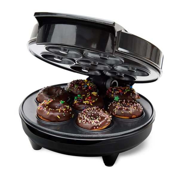 Donutmaskine Keramisk 7 Donuts 700W DM400 Sort