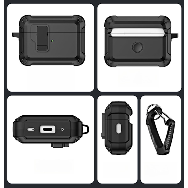 Skyddsfodral för Airpods 3 Svart