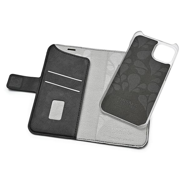 Mobilfodral Eco 2 Kortfack MagSeries Svart - iPhone 15 Plus