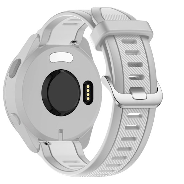 Silikonarmband för Garmin Smartwatches Vit 22 mm
