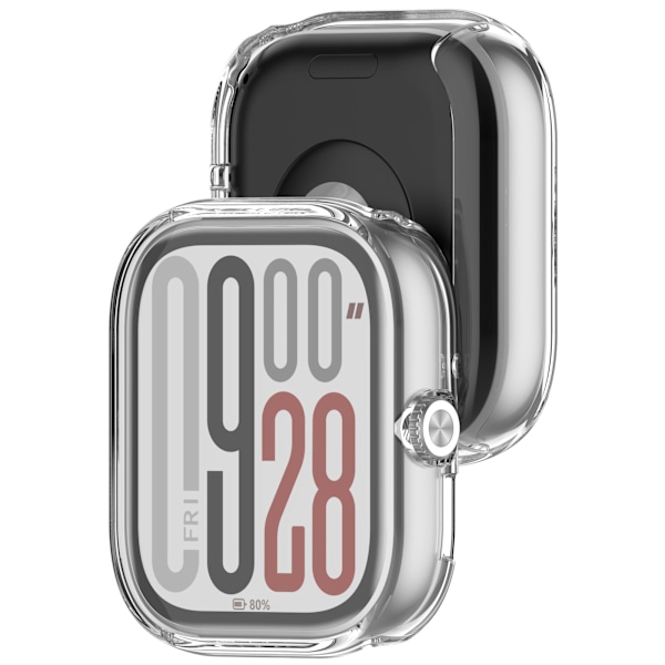 Redmi Watch 5 TPU-fodral, elektropläterat Transparent