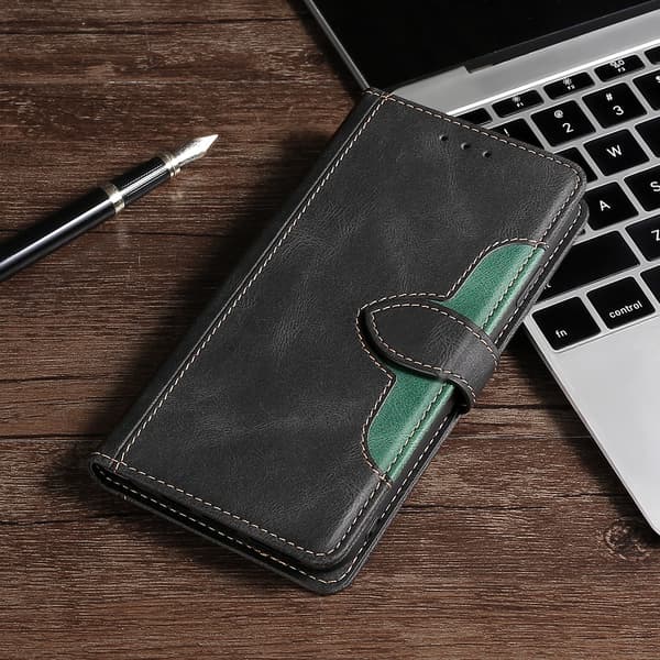 Läderfodral till Xiaomi Redmi Note 14 Pro/Note 14 Pro+ (global version) - Svart