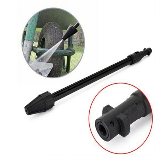INF Roterbart Spolrör för Elektrisk Högtryckstvätt Karcher K2/K3/K4/K5/K6/K7 Svart